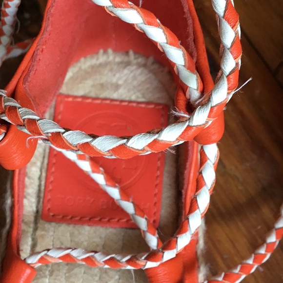 NWOT Tory Burch Lace Up Espadrilles - Picture 2 of 4